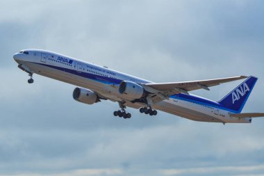 Hokkaido Yeni Chitose Havaalanı'nda uçak