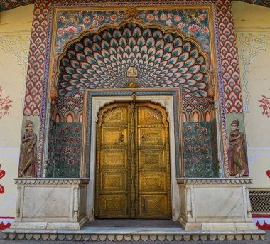 Jaipur City Palace içinde, Hindistan 