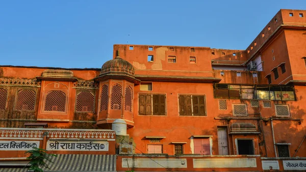 Vecchi edifici a Jaipur, India — Foto Stock