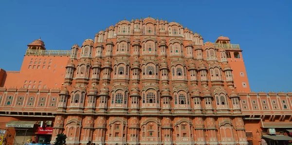 Hawa Mahal (Wind Palace) em Jaipur, Índia — Fotografia de Stock