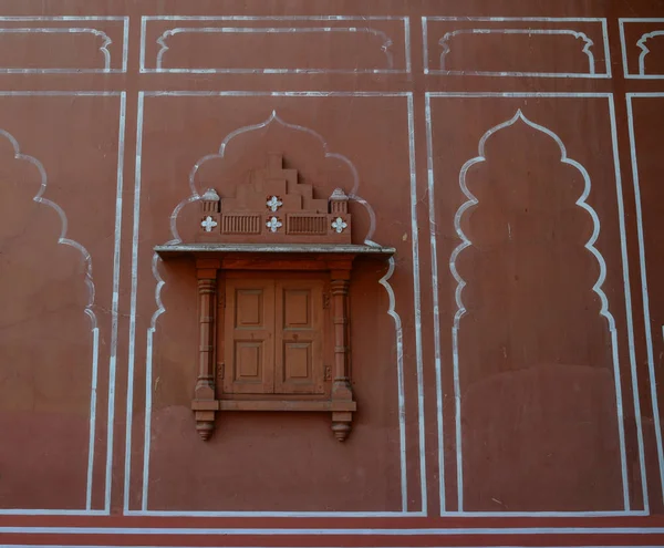 在斋浦尔，印度的老建筑 — 图库照片