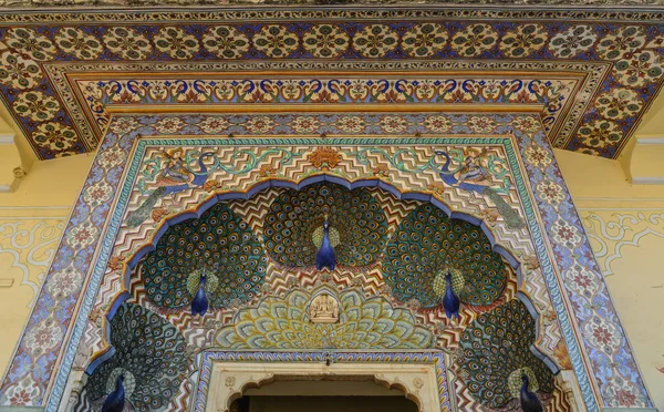 Dentro del Palacio de la Ciudad en Jaipur, India —  Fotos de Stock