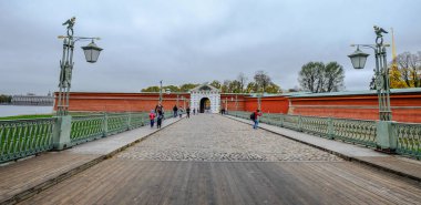 St. Petersburg Antik Kronverksky Köprüsü