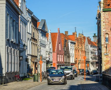 historisch centrum van Brugge, België