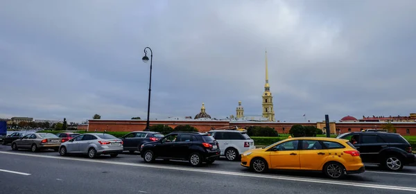 Вулиця Санкт-Петербург, Російська Федерація — стокове фото