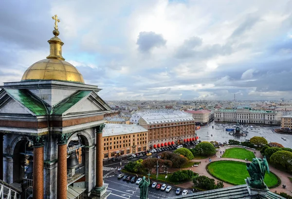 Vue aérienne de Saint-Pétersbourg, Russie — Photo