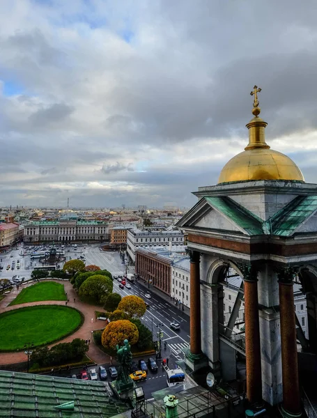 Vue aérienne de Saint-Pétersbourg, Russie — Photo