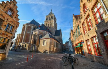 historisch centrum van Brugge, België