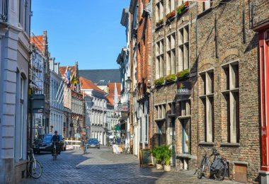 historisch centrum van Brugge, België