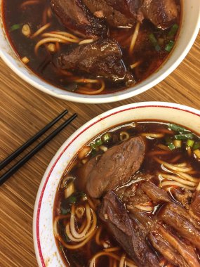 Taipei ünlü sığır şehriye, Tayvan 