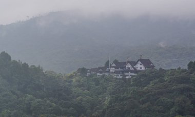 Cameron Highlands dağ manzarası 