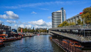 Amsterdam şehir Kanallar