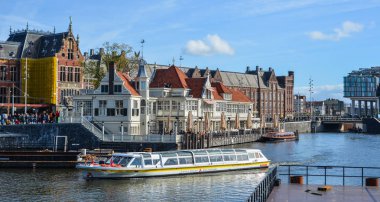 Amsterdam şehir Kanallar