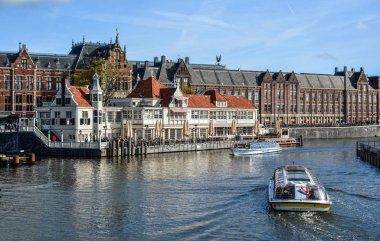 Amsterdam şehir Kanallar