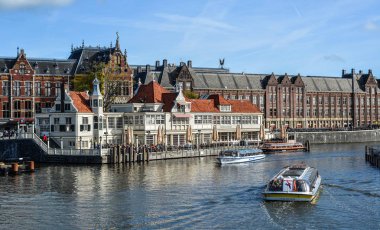 Amsterdam şehir Kanallar