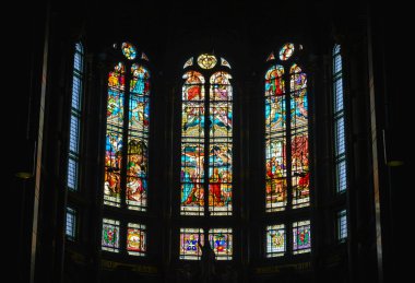Amsterdam 'daki Katolik Kilisesinin İçi