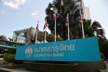 Bangkok, Tayland 'daki Banka Binası