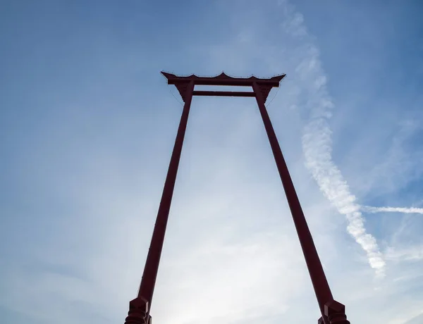 Giant Swing em Bangkok, Tailândia — Fotografia de Stock