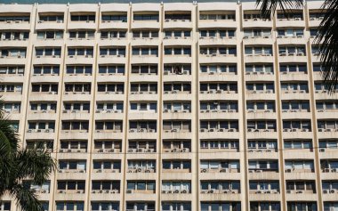 Hong Kong şehir merkezindeki binalar 