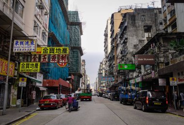 Hong Kong 'da, Koowlon Bölgesi' nde.