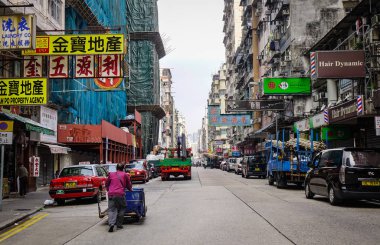 Hong Kong 'da, Koowlon Bölgesi' nde.