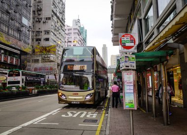 Hong Kong 'da, Koowlon Bölgesi' nde.