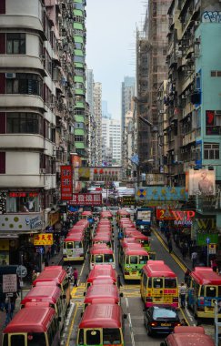 Hong Kong 'da, Koowlon Bölgesi' nde.