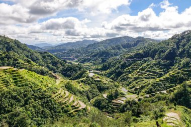 Banaue, Filipinler 'deki dağ manzarası 