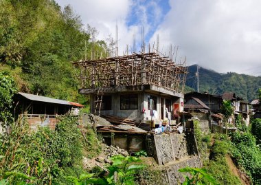 Banaue, Filipinler 'deki dağ manzarası 