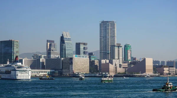 Buildings at downtown in Hong Kong — Stock Photo, Image