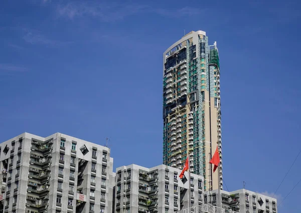 Hong Kong 'daki binalar — Stok fotoğraf