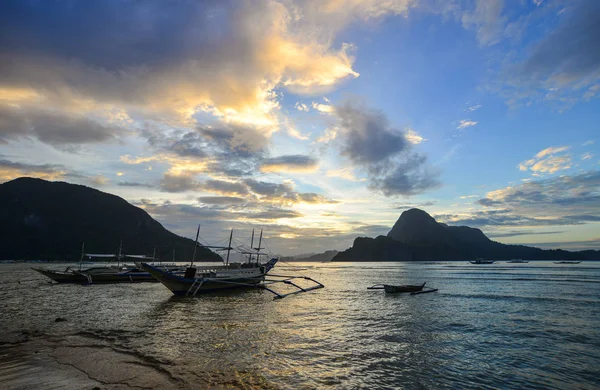 Landscape of tropical sea in Palawan, Philippines — Stock Photo, Image