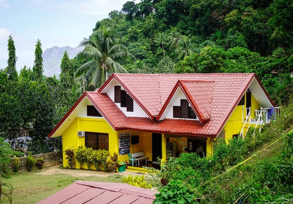 Ländliche Landschaft in Palawan Island, Philippinen — Stockfoto