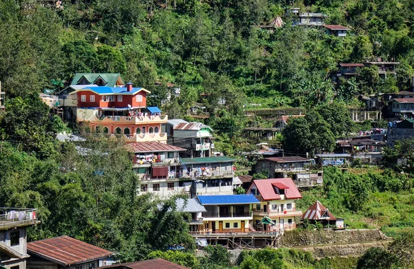 Гірські краєвиди в Банауе (Філіппіни). — стокове фото
