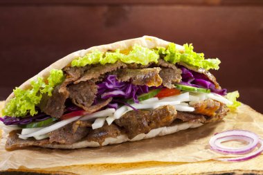 Çörek sığır eti kebabı