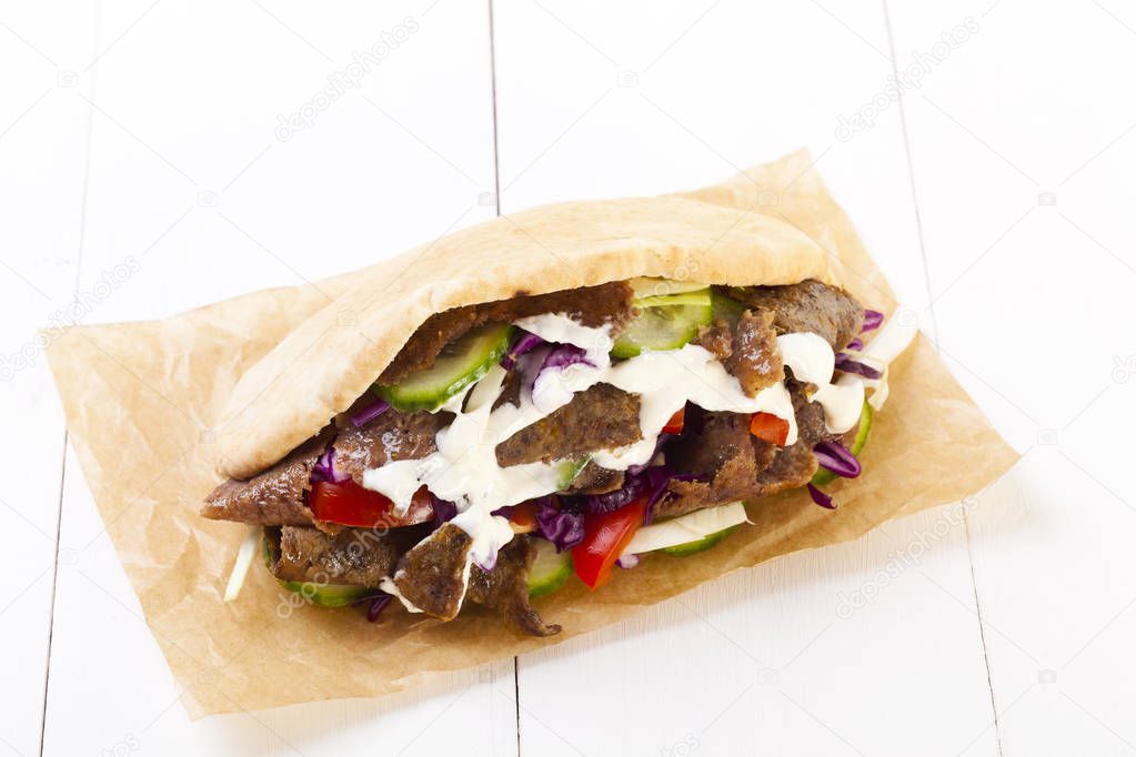 Beef Kebab in a bun