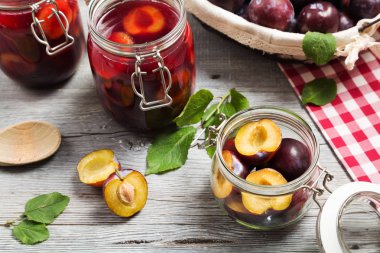 Ev yapımı Erik kompostosu