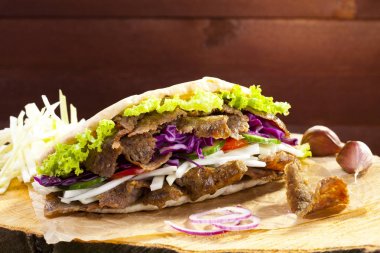 Çörek sığır eti kebabı