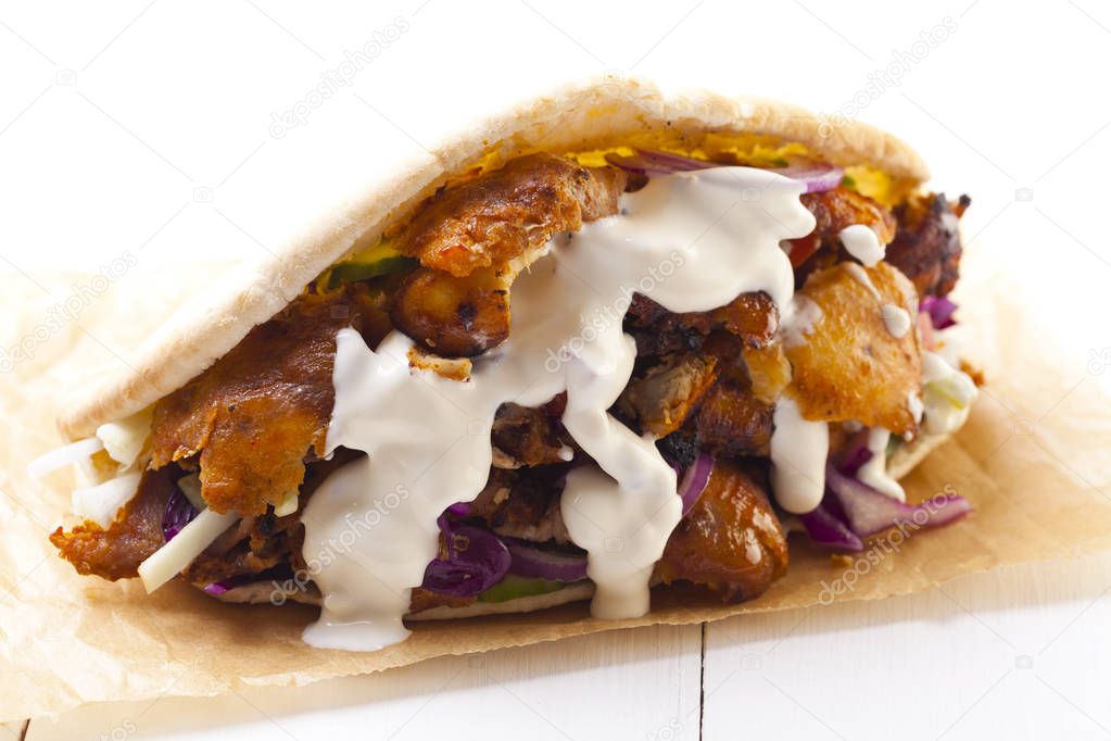Chicken Kebab in a bun
