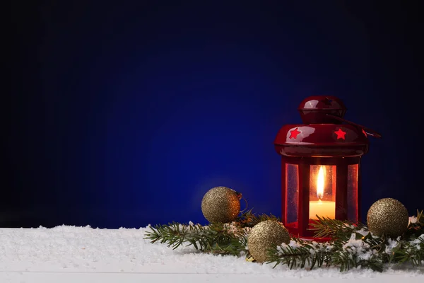 Vánoční lucerny — Stock fotografie
