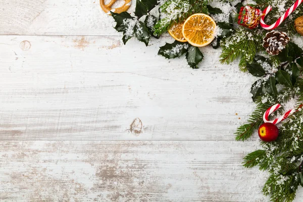 木の板のクリスマス装飾. — ストック写真