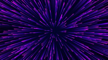 Mavi bilgisayar teknolojisi arka plan. Büyük veri görselleştirmesi. Teknoloji manzarası. 3d render.