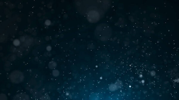 Пыль частиц. Абстрактный синий фон частиц. Иллюстрация космической галактики. 3d-рендеринг
.