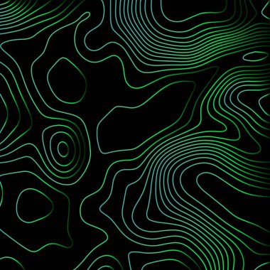 Topografik harita arka planı. Izgara haritası. Vektör çizimi .