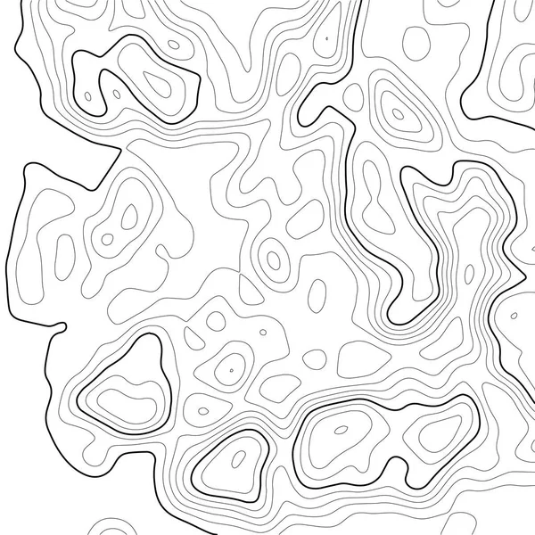 Mapa topográfico de fundo. Mapa da grade. Contorno. Ilustração vetorial . — Vetor de Stock