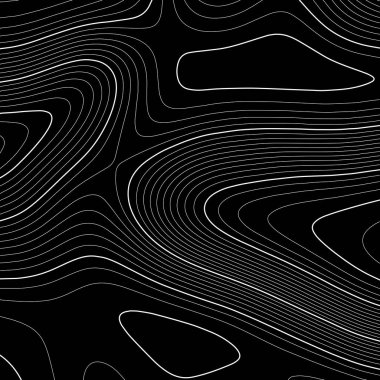 Topografik harita arka planı. Izgara haritası. Vektör çizimi .