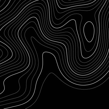 Topografik harita arka planı. Izgara haritası. Vektör çizimi .