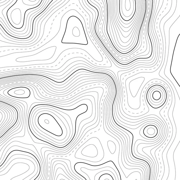 Topografik harita arka planı. Izgara haritası. Vektör çizimi . — Stok Vektör