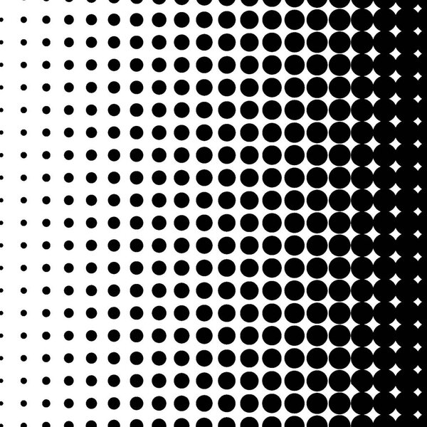 Halftone pattern. Gradient halftone dots background. Vector illustration.