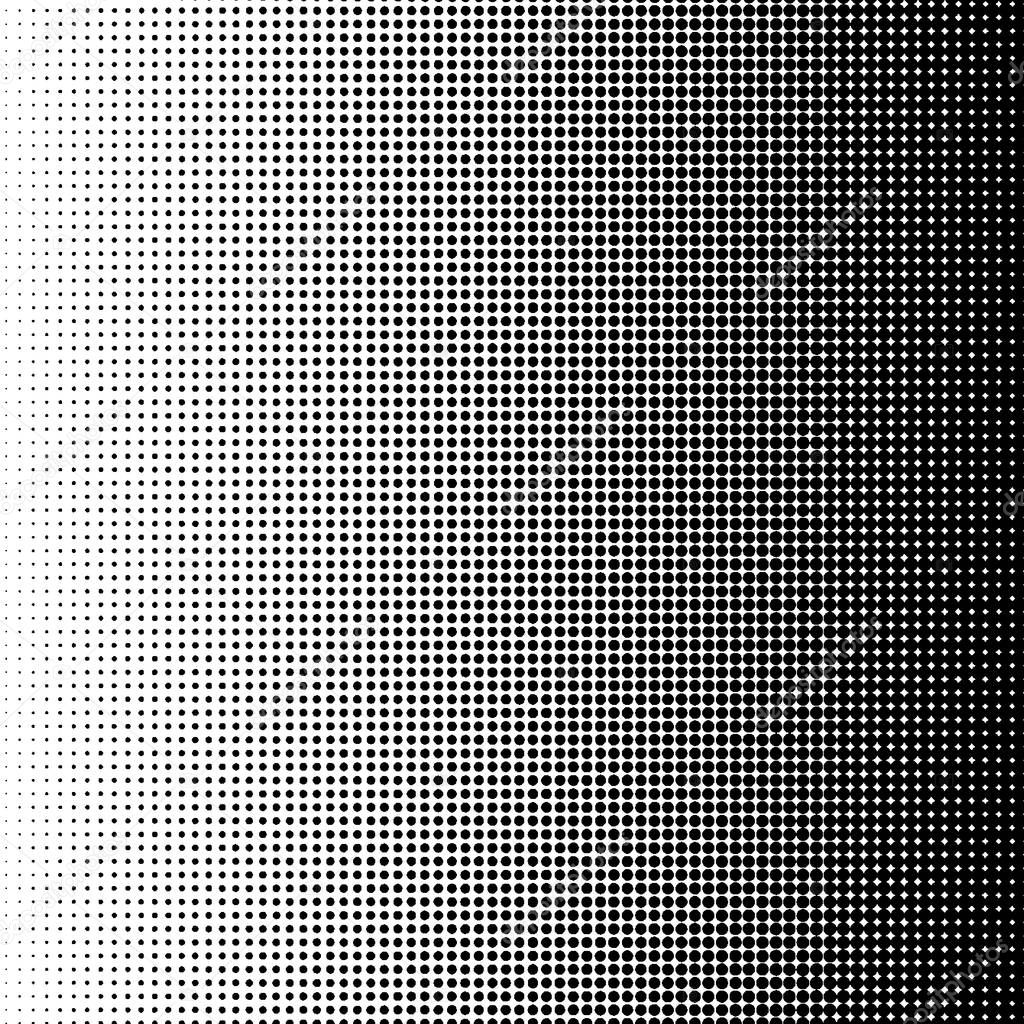 Halftone pattern. Gradient halftone dots background. Vector illustration.